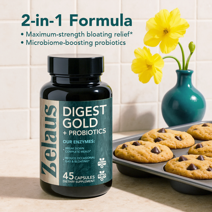 Zelaus ® Digest Gold™ + PROBIOTICS