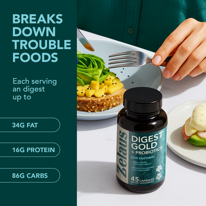 Zelaus ® Digest Gold™ + PROBIOTICS